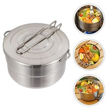  Batterie De Cuisine En Inox Casserole Camping Acier Inoxydable Pot