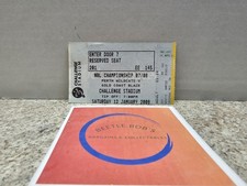 Perth Wildcats vs Gold Coast Blaze NBL Championship 2008 Ticket Stub