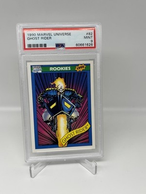 1990 Marvel Universe #82 Ghost Rider PSA 9