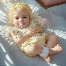 Reborn Baby Dolls Silicone Full Body 18 Inch Waterproof Realistic Newborn Baby