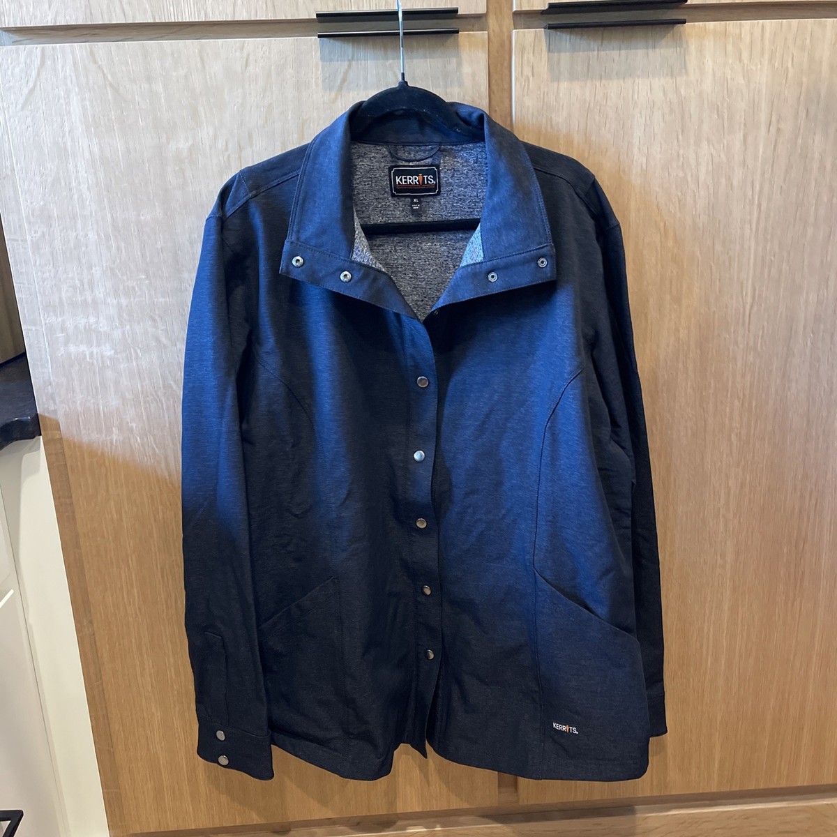 Veste Pull Zippée Kerrits Pour Femme, Taille XL, Bleu, Motifs Chevaux, Stretch