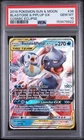 2019 POKEMON SUN & MOON COSMIC ECLIPSE #38 BLASTOISE & PIPLUP GX PSA 10
