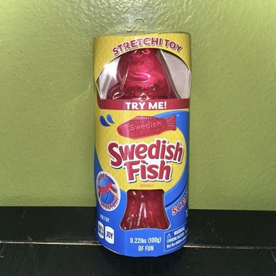 NEW Incredible Scented SWEDISH FISH Super Stretch Squishy Sensory Viral Toy