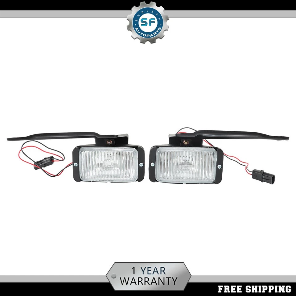 Luces antiniebla de parachoques luces de conducción aptas para Chevy GMC C/K 1500 1988-1997 izquierda+derecha Foto 3 de 4