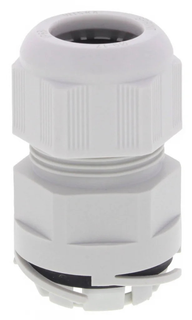 Cable Gland Grey M25 Sprint Push In Clamping Range 9-17mm Wiska 10111963 ESKV-P