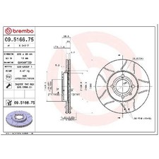 2x Brembo Scheibenbremse 26045931 vorne 3256152893 6NO615301D
