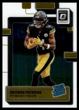 2022 Donruss Optic George Pickens RC Pittsburgh Steelers #223