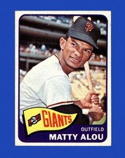 1965 Topps Set-Break #318 Matty Alou NR-MINT *GMCARDS*