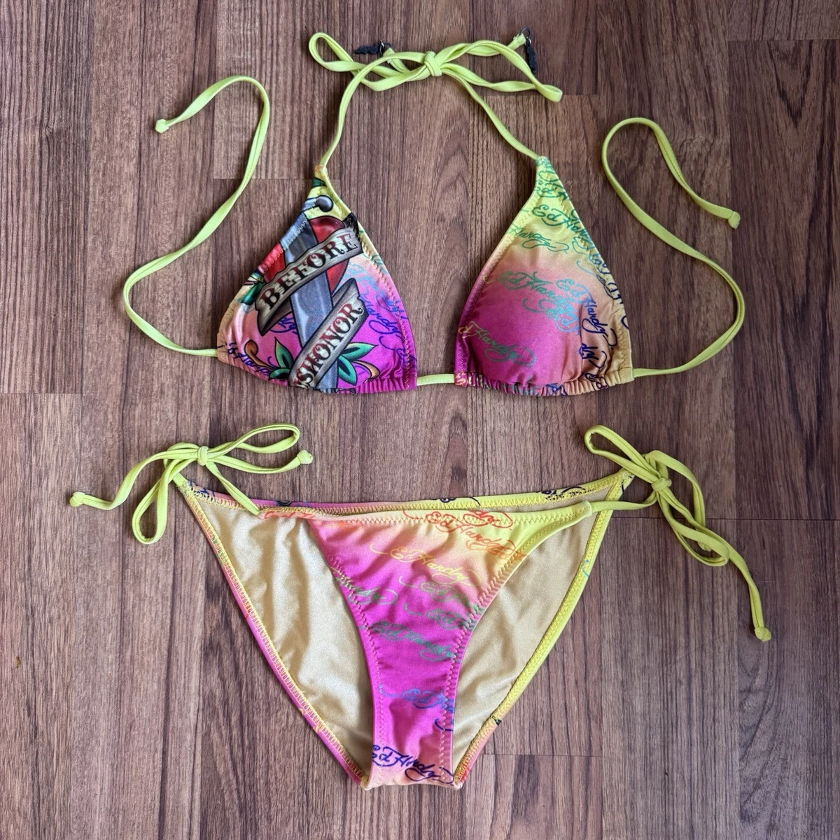 edhardy ビキニ　#5 Ed Hardy Yellow Regular Size Swimwear for Women for sale | eBay