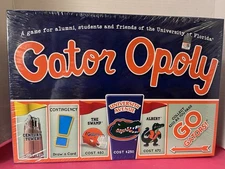 GatorOpoly (Gator Opoly) - University of Florida themed Monopoly Game-- NEW