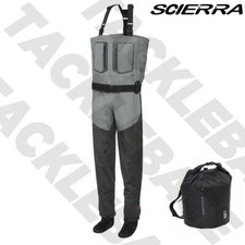 SCIERRA NEW YOSEMITE 30000 STOCKING FOOT BREATHABLE CHEST WADERS 