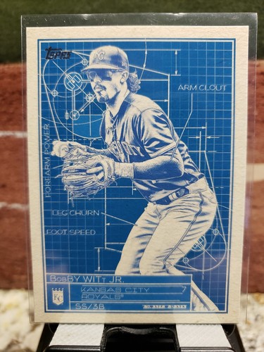 2024 Topps Superstar Blueprint #SB-25 Bobby Witt Jr. Kansas City Royals