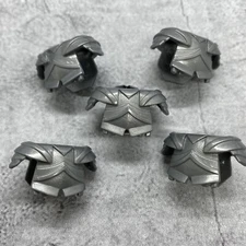 5pack Gray Knight Armor Blocks Accessories for Minifigures gA24355