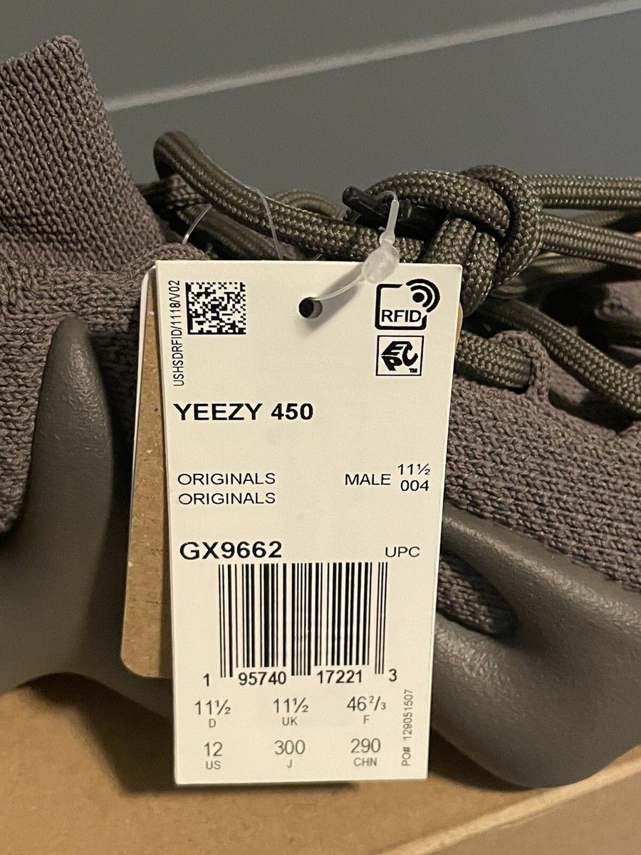 adidas Yeezy 450•Cinder•Size 12•New With Box | eBay