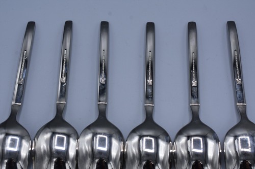 6-Pc Set Zwilling J A Henckels OPUS Place Oval Soup Spoon 7-3/8" Stainles 18/10 - Picture 4 of 6