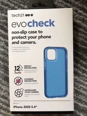 Tech21 - Evo Check Case FOR Apple iPhone 12 Mini - (5.4  Screen) Classic Blue 