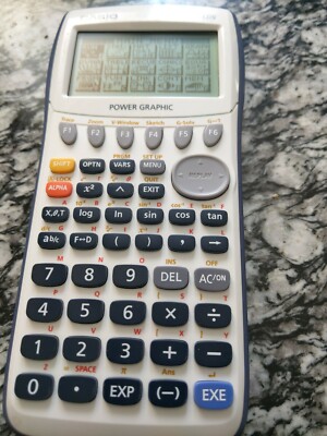 Fx 9750gii Casio Calculator Change Fraction Display FX-CG50 Casio
