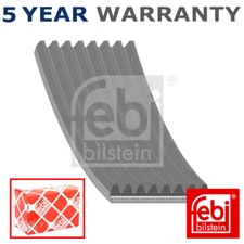 Febi V-Ribbed Drive Belt Fits BMW 1 Series 4 2 6 5 3 7 X5 X3 X4 X6 3.0 3.4