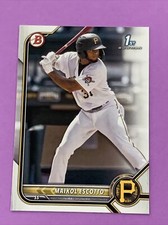 2022 Bowman Maikol Escotto 1st Bowman #BP-52 Pittsburgh Pirates Prospect (M)