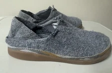 Chaco Women's Gray "Revel" Moccasin, Slip-On, Fabric Upper, Rubber Sole, Size 8
