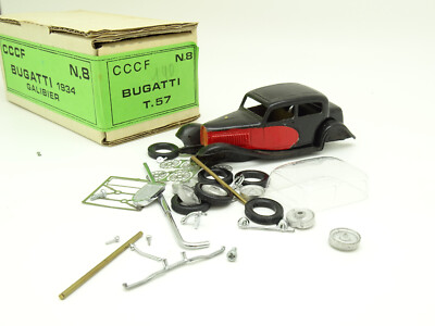 LUXCAR 014B - Miniature Bugatti Type 57 Galibier Graber Bordeaux (1:43) EUR 147,57 - FR