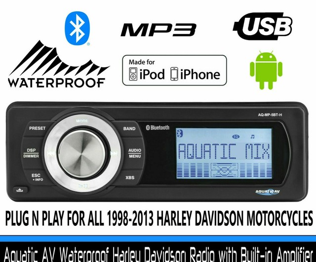 Aquatic AV Harley Davidson Bluetooth 