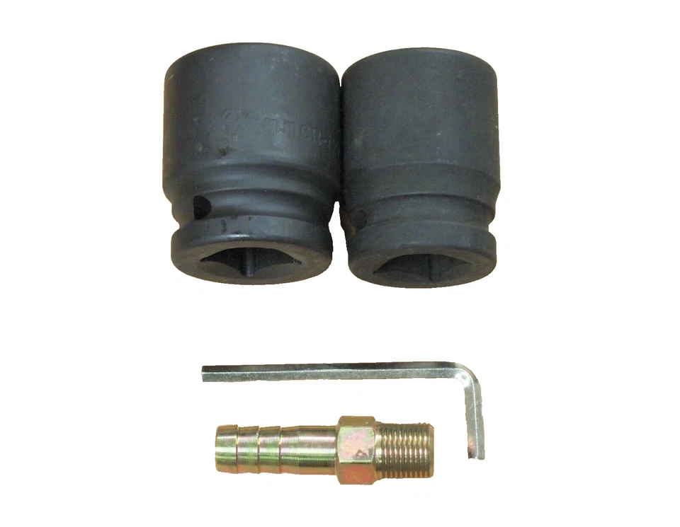 Hoteche 3/4" Doble Martillo Resistente Llave de Impacto de Aire Enchufes 30/33mm A830135 Foto 4 de 4