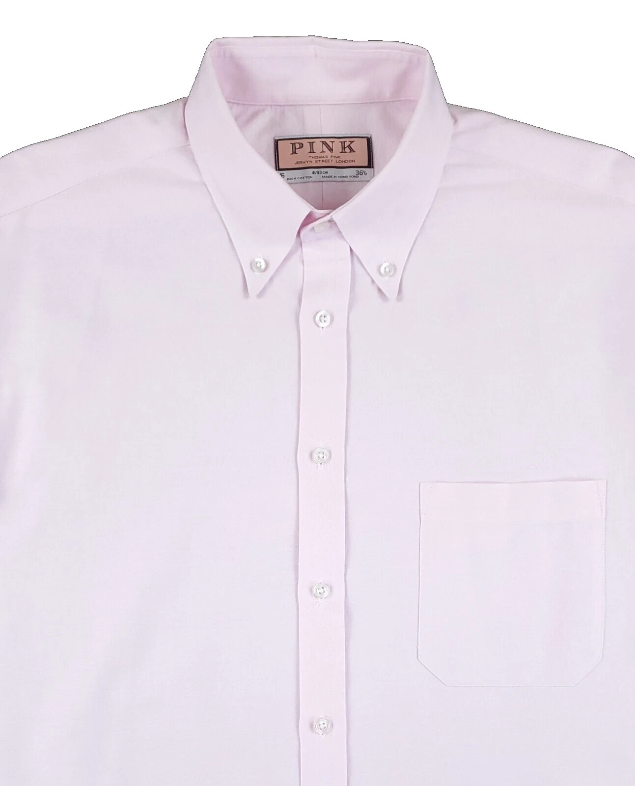 Camisas para hombre Thomas rosa talla 16
