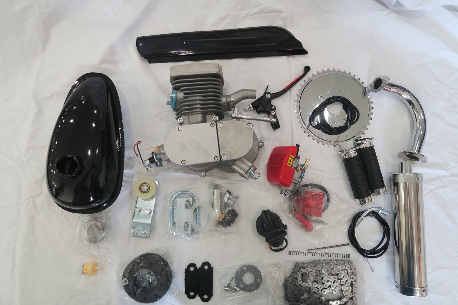 CDHPOWER 2 Stroke 52mm YD85 Engine Kit - Gas Motorized Bicycle Motor Kit 85CC
