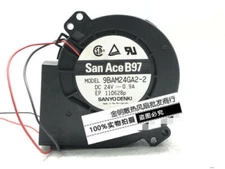 1 pcs SANYO 9BAM24GA2-2 24V 0.9A Inverter Blower Turbine Cooling Fan