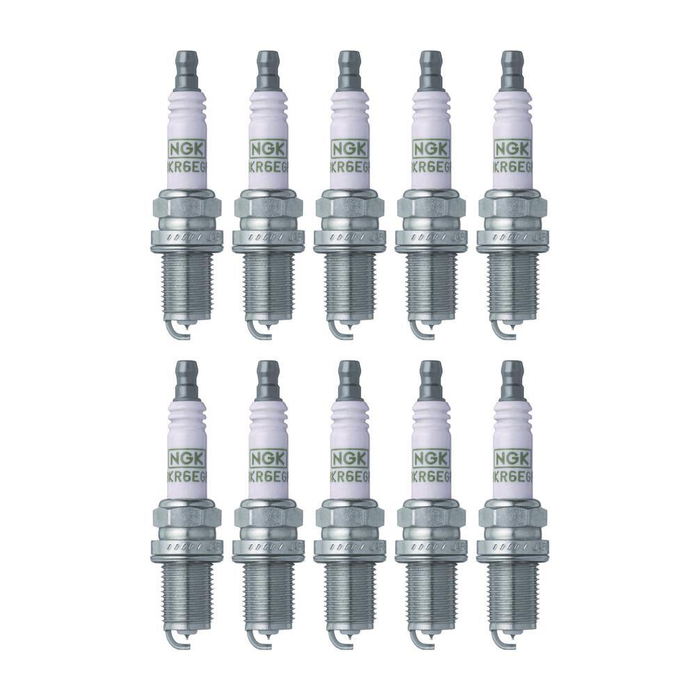 NGK Spark Plug Set 10 Pieces G-Power Platinum Gap 0.040
