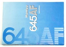 197468 Mamiya 645 AF Genuine Original User Instruction Manual Booklet