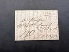 Agrome ITALIAN KINGDOM 1810 Letter from Pesaro to Faenza Napoleon (6452