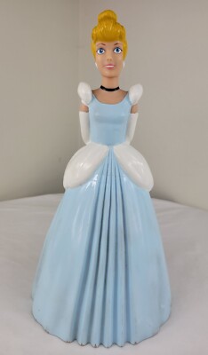 Disney Cinderella Princess Piggy Bank 14'' Tall 