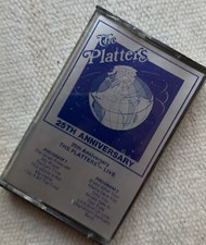 THE PLATTERS-25th Anniversary Live Cassette