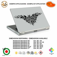 Batman bats cartoon sticker notebook tablet sticker cropped black white