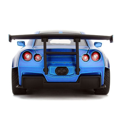 ミニカー 2009NISSAN GT-R 97036-JADA-BLUE-Brians-2009-