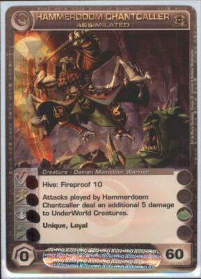 (CSS-016-5E-60) Hammerdoom Chantcaller (Energy 60) (SR) Chaotic Card