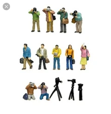 TOMYTEC N Scale Diorama Collection #115 Film Crew / Photographer, model railway