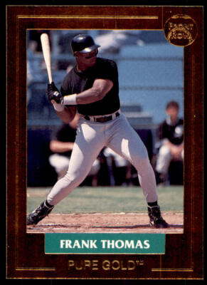 ルビー1 1992 Front Row Frank Thomas Pure Gold #1 Frank Thomas | eBay