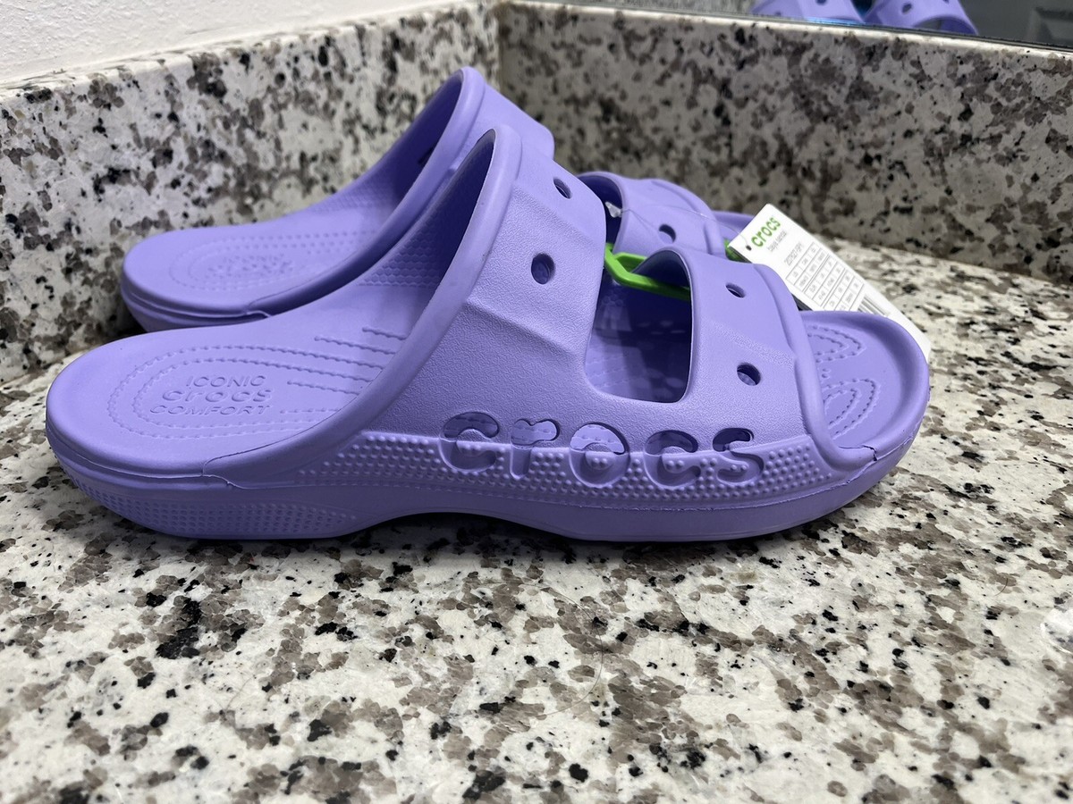 Crocs Baya Sandal Digital Violet Men 8 Women 10 Slide | eBay