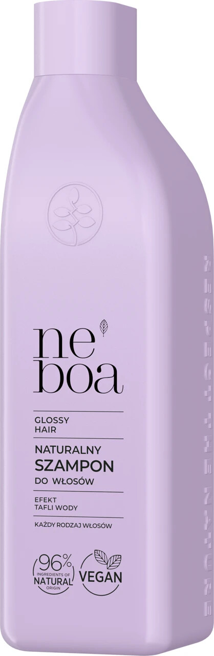 Neboa Glossy Hair 96% Natural Shampoo Water Surface Effect Vegan 300ml