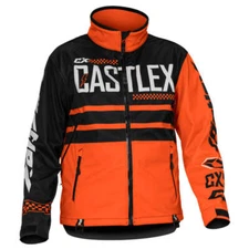 Castle X R23 Race Snowmobile Jacket - Racer Orange