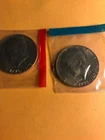 1976 P+D KENNEDY HALF UNCIRCULATED STILL IN MINT CELLO L@@K