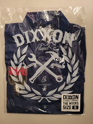 Dixxon Flannel Michael The Myers Plaid Flannel Button Shirt Men Small Blue New