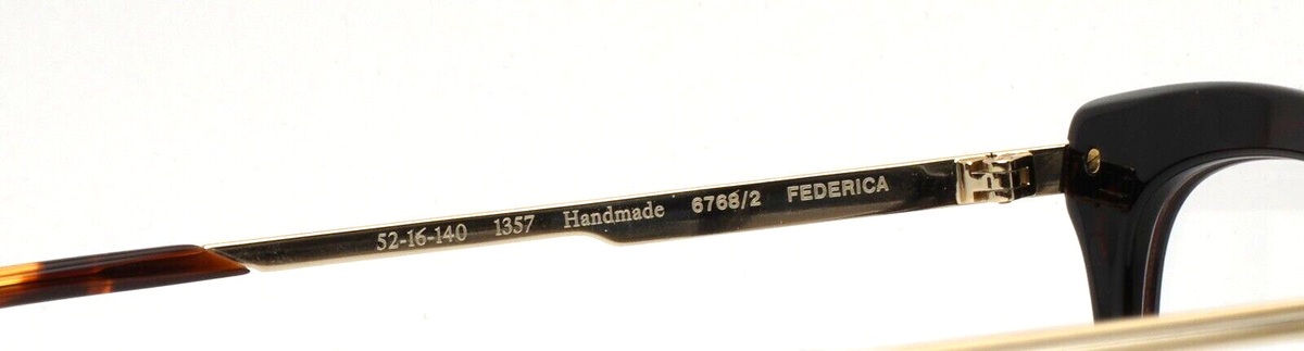 GIGI STUDIOS Federica 6768/2 Tortoise Womens Cat Eye Eyeglasses 52