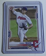 Tommy Mace 2021 Bowman Draft 1st Bowman #BD-111 Cleveland Guardians
