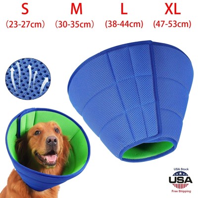 Pet Dog Cat Anti-Bite Neck Cone Recovery Circle Wound Healing Protective Collar