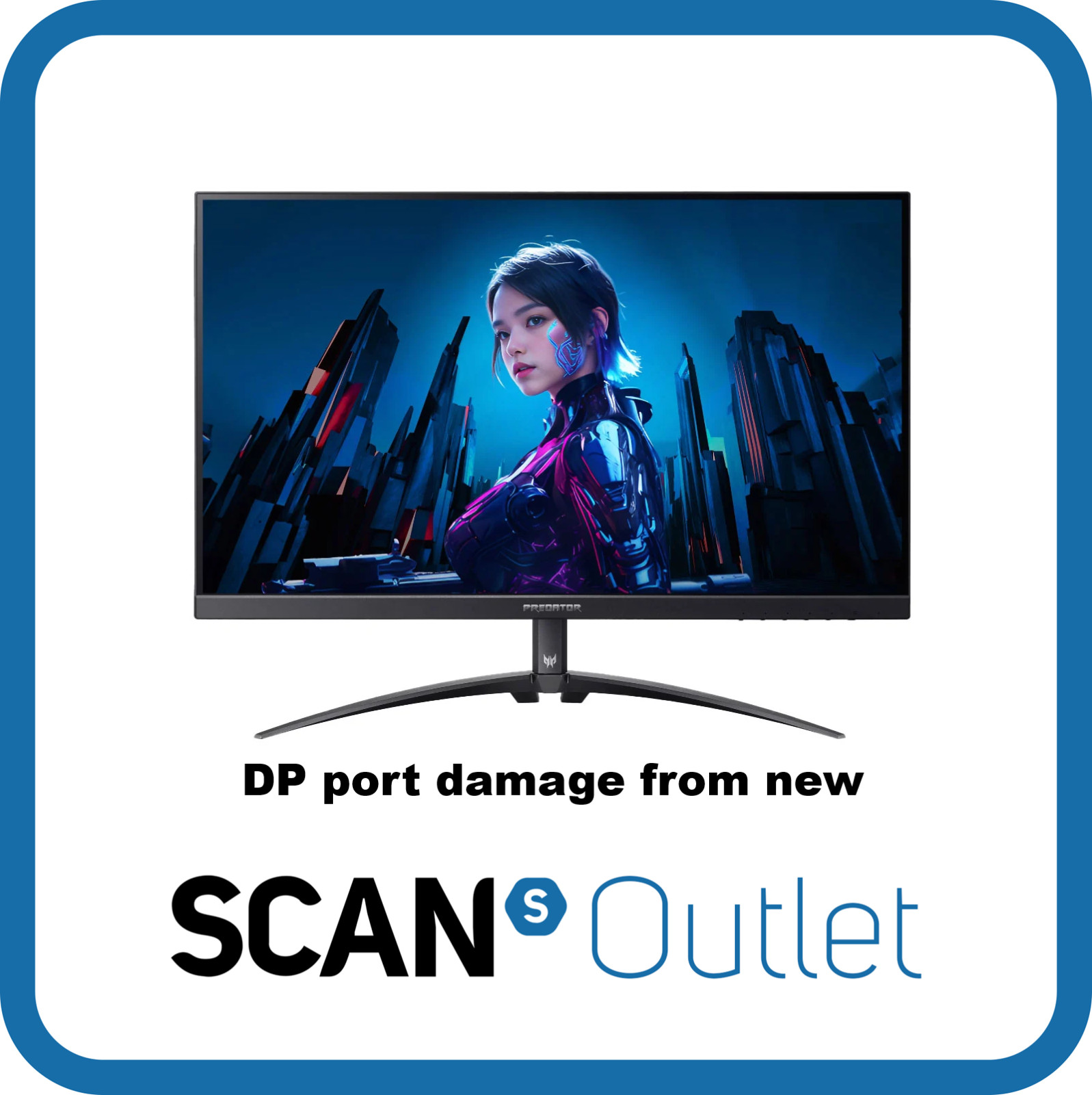 31.5"" Acer Predator XB323QK V3 Gaming Monitor, IPS, 3840x2160, 0.5ms, 160Hz, AMD