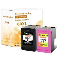 60XL 60 XL INK Cartridge Black Color FOR HP Deskjet F4450 F4580 ENVY 100 110 120